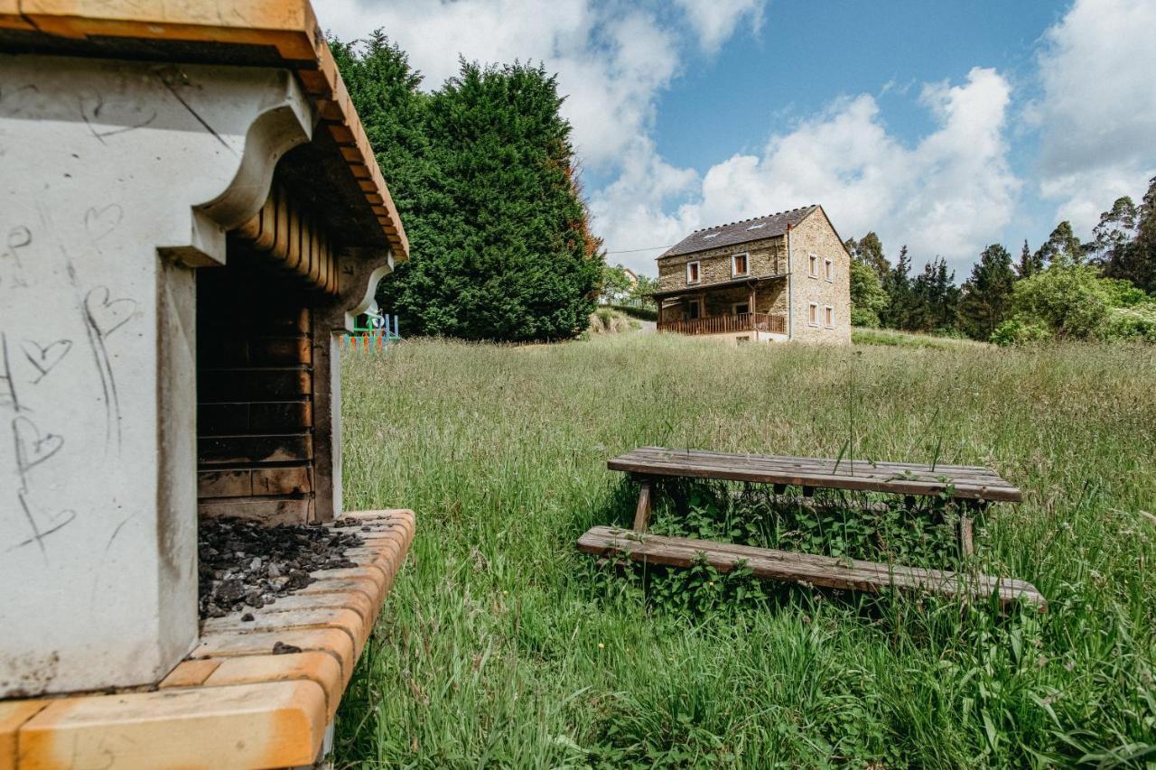 كاستروبول Casa Berbesa - Caserio En Asturias 3, Jardin, Bbq, Fam المظهر الخارجي الصورة