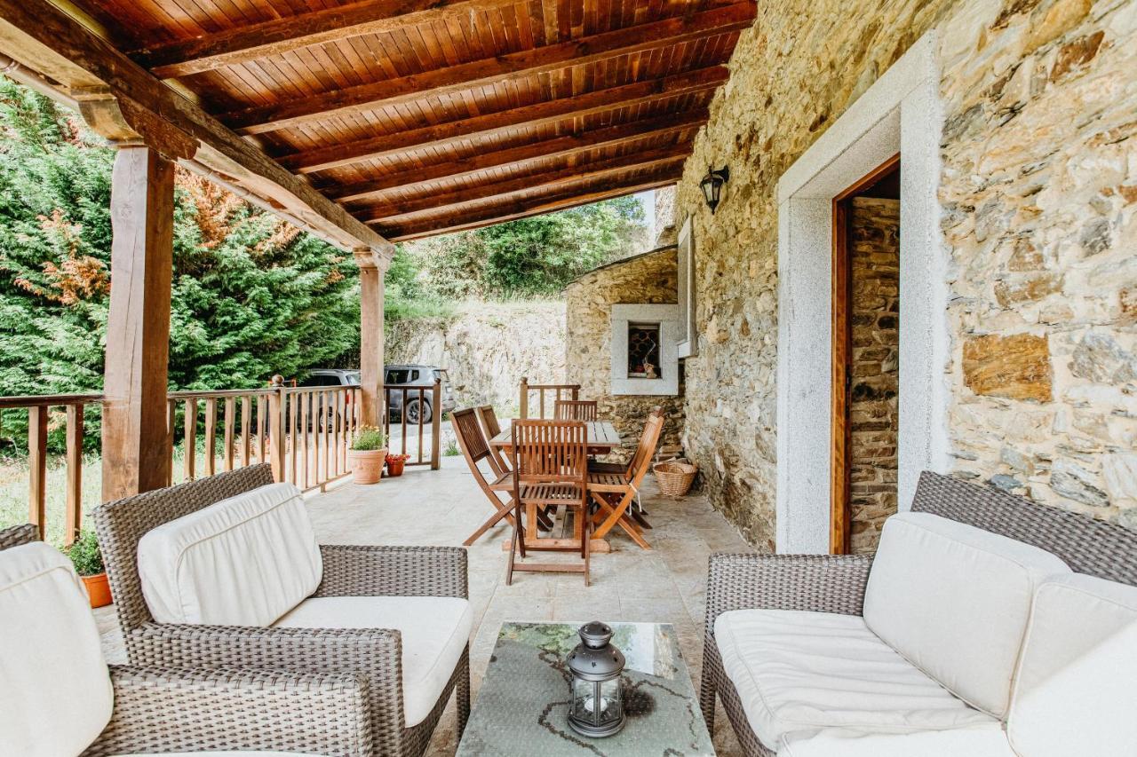 كاستروبول Casa Berbesa - Caserio En Asturias 3, Jardin, Bbq, Fam المظهر الخارجي الصورة